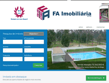 Tablet Screenshot of faimobiliaria.pt